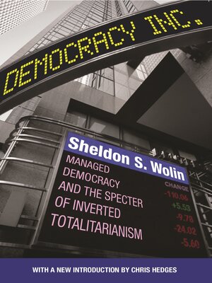 cover image of Democracy Incorporated